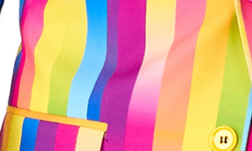 Opposuits Rainbow Glaze 3-piece Tuxedo Set In Multi