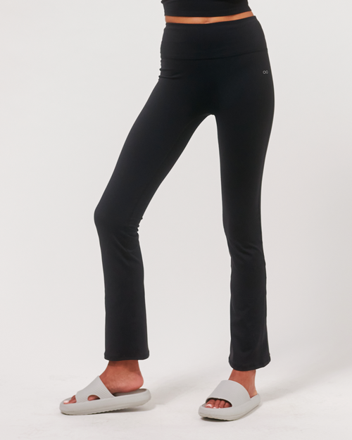 Shop Rebody Active Lexi Bootcut Cloudlux Legging 29.5" In Metropolis Black