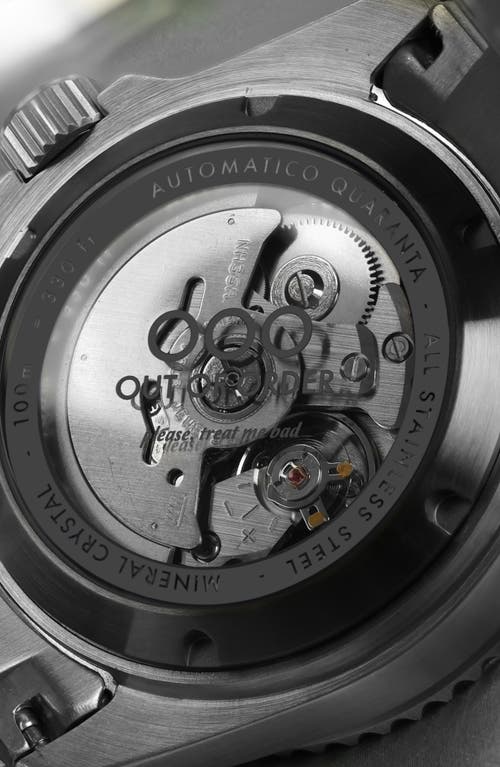 Out Of Order Automatico Quaranta Bracelet Watch, 40mm In Black