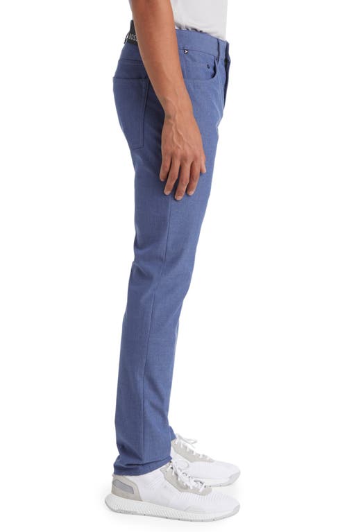 Hugo Boss Boss Delaware Slim Fit Five Pocket Pants In Blue