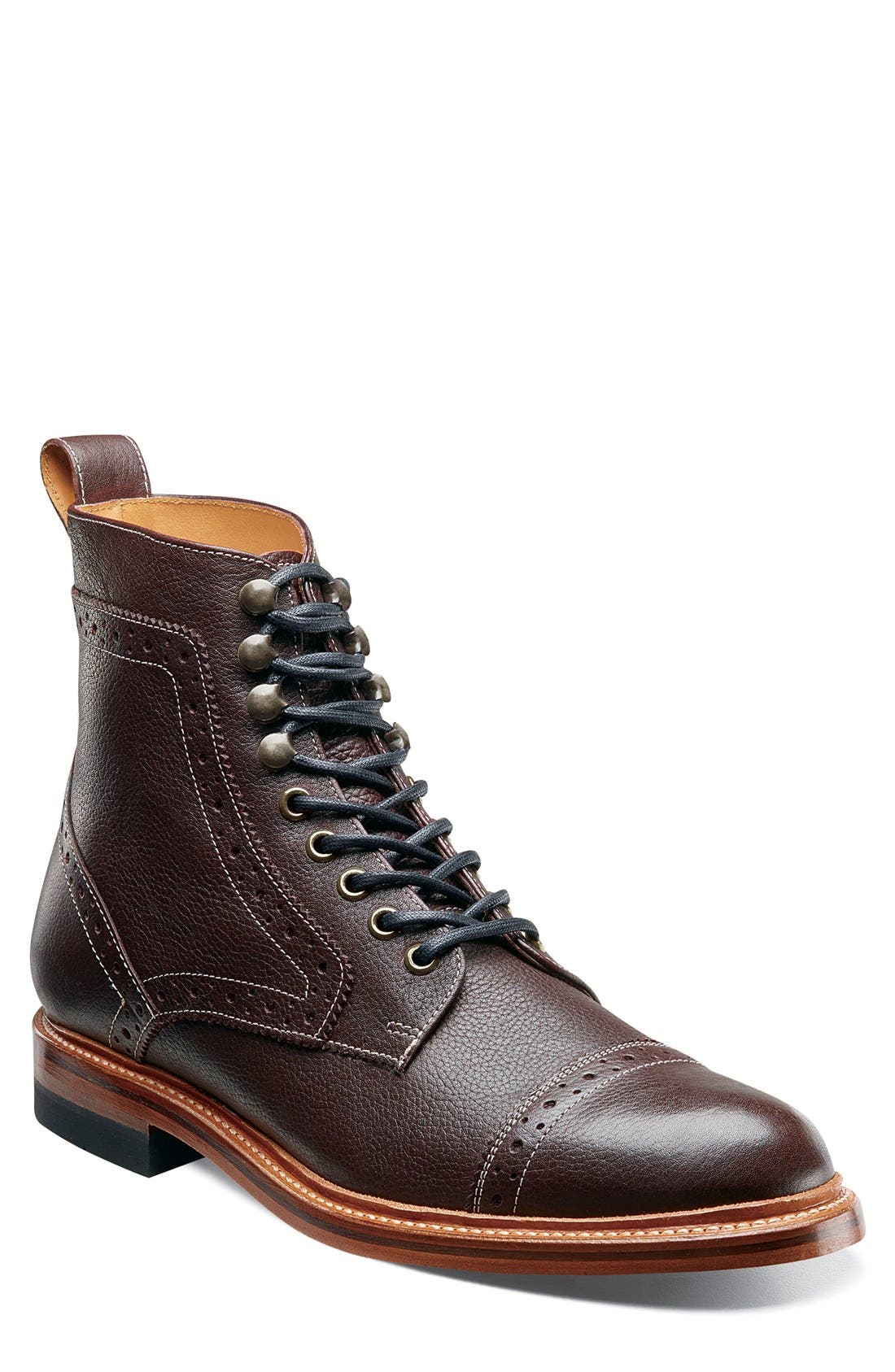 madison cap toe boot