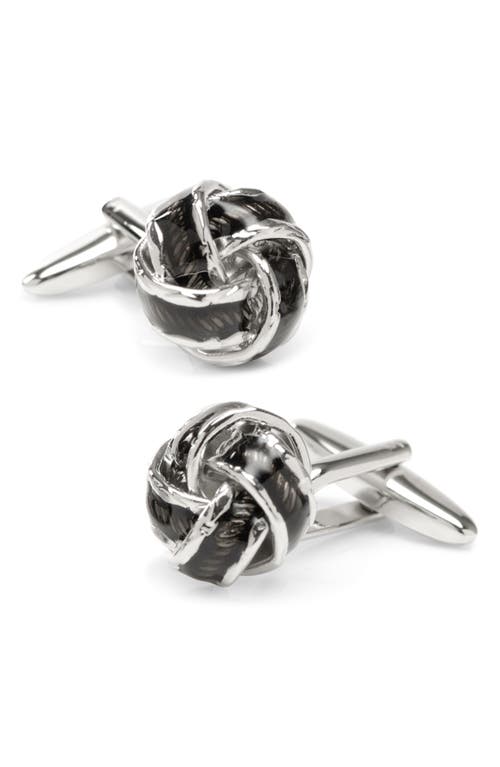 Cufflinks, Inc. Knot Cuff Links in Black at Nordstrom