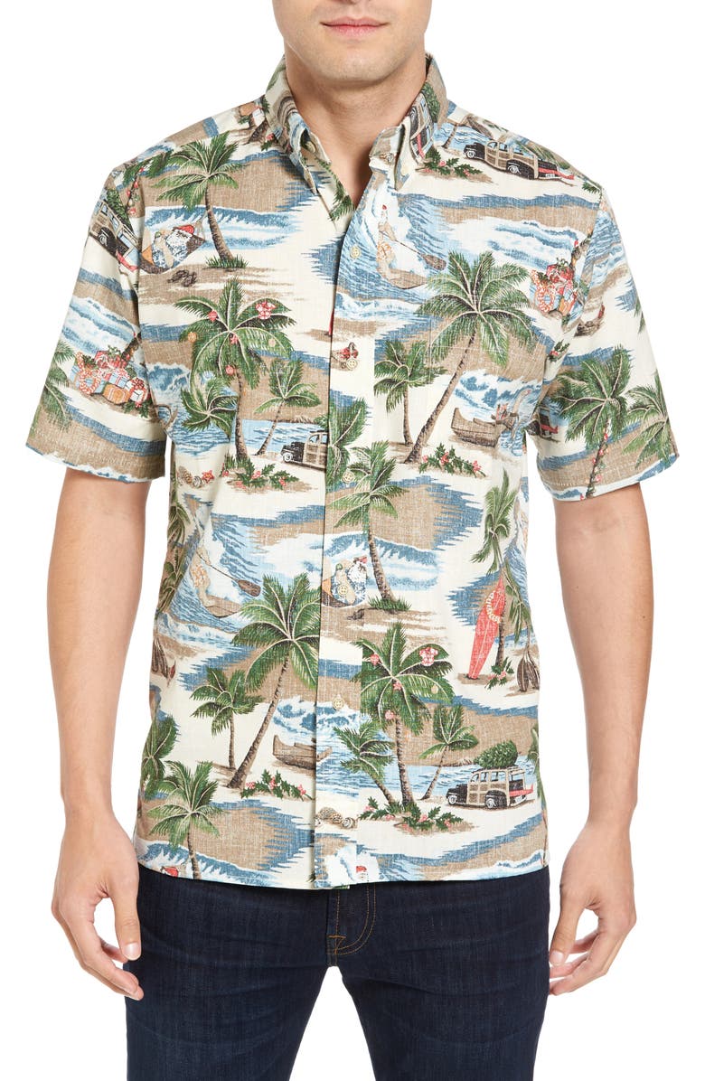 Reyn Spooner Hawaiian Christmas Shirt | Nordstrom