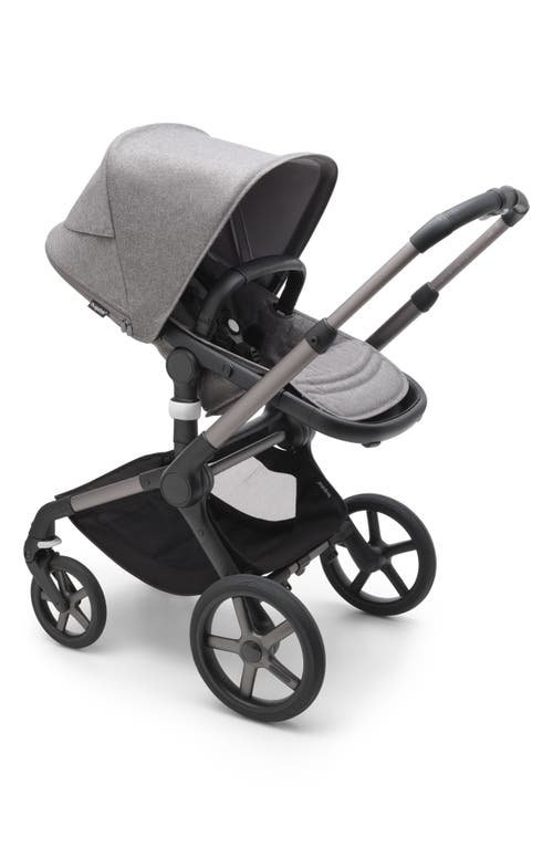 Bugaboo Fox 5 Complete Stroller in Graphite/Grey Melange at Nordstrom