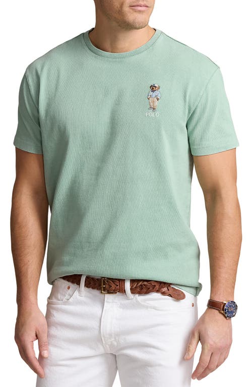 Polo Ralph Lauren Polo Bear Classic Fit Interlock Graphic T-shirt In Green