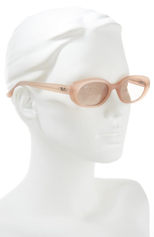 Ray Ban Ray-ban 53mm Pillow Oval Sunglasses In Opal Beige