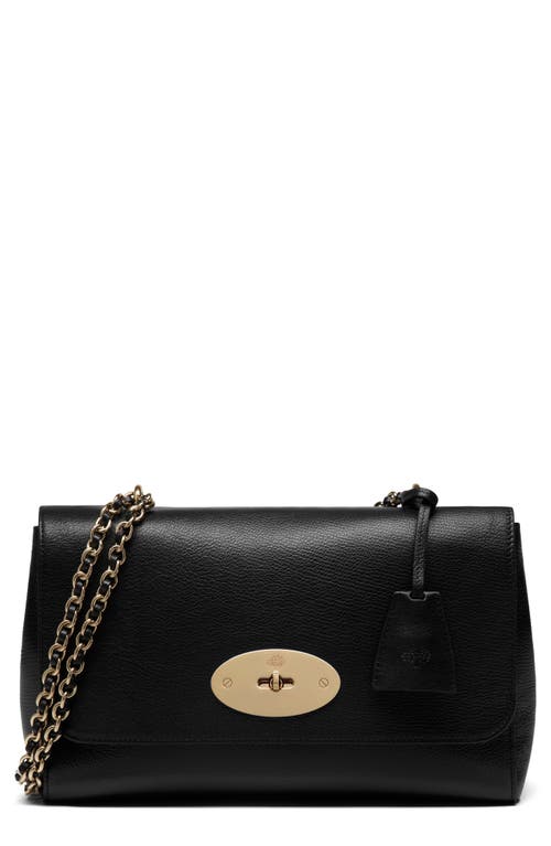 Mulberry Medium Lily Convertible Leather Shoulder Bag in Black at Nordstrom