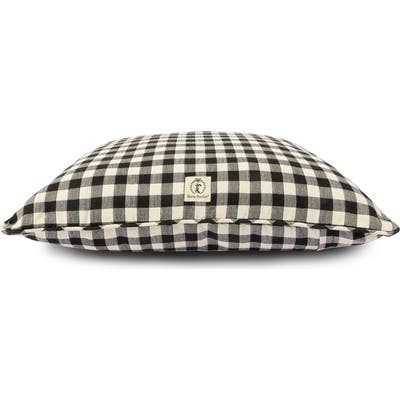 Harry Barker Buffalo Check Envelope Dog Bed, Black