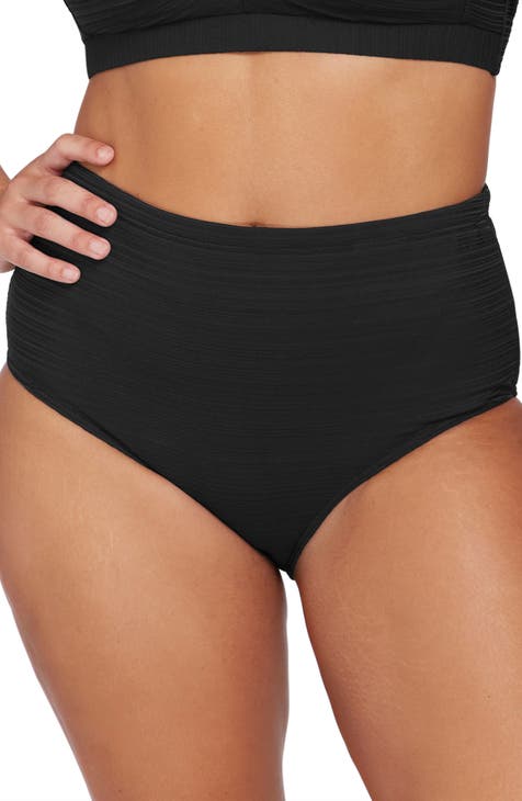 Aria Renoir High Waist Bikini Bottoms (Regular & Plus Size)