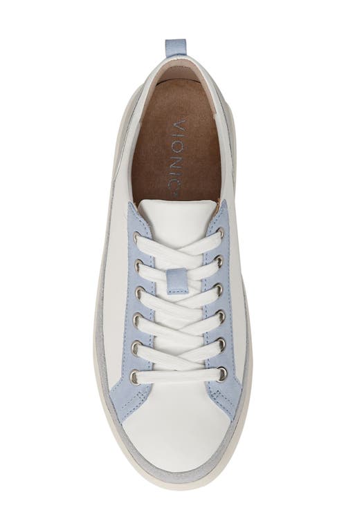 Vionic Winny Sneaker In White/silver