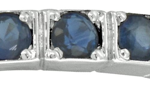 Ys Gems Sapphire Band Ring In Blue
