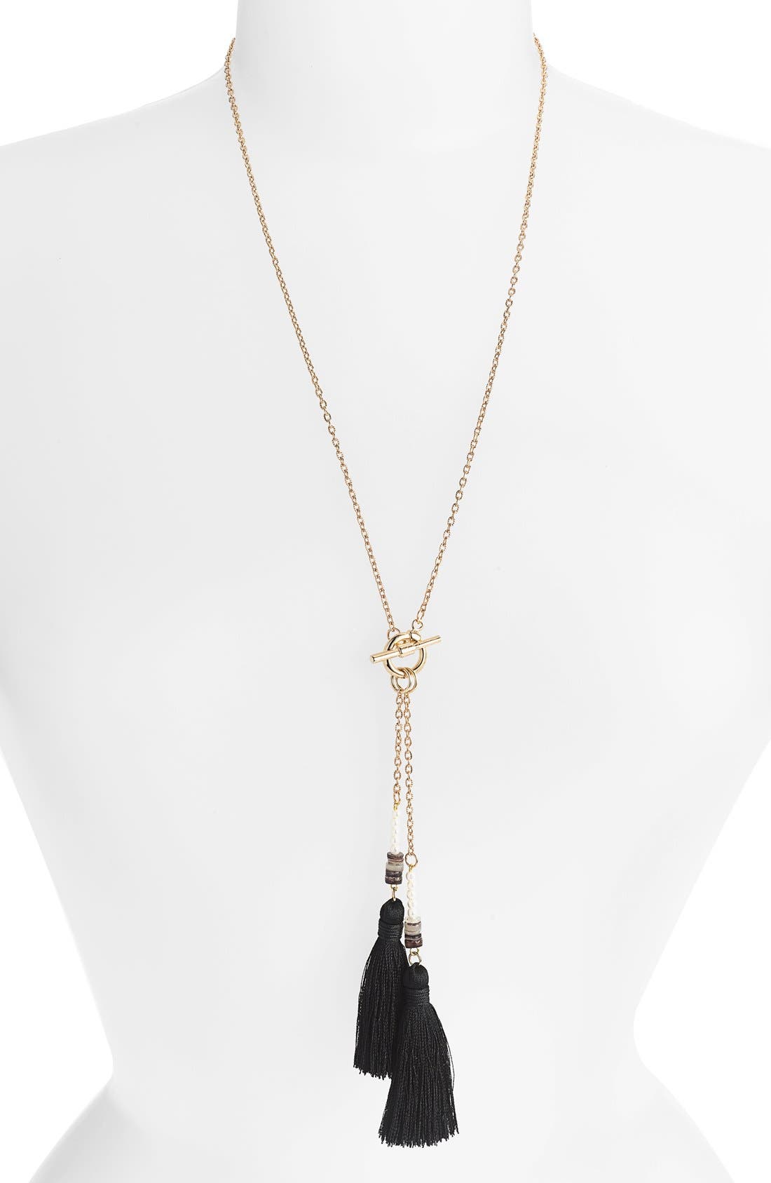 Tildon 'Double Tassel' Pendant Necklace Nordstrom