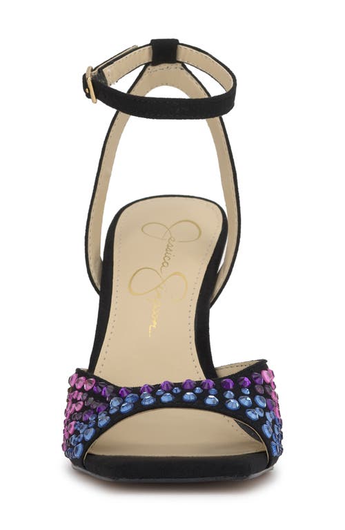 Shop Jessica Simpson Lendall Ankle Strap Sandal In Black