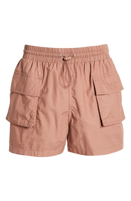 Shop Bp. Cotton Poplin Cargo Shorts In Brown Topaz