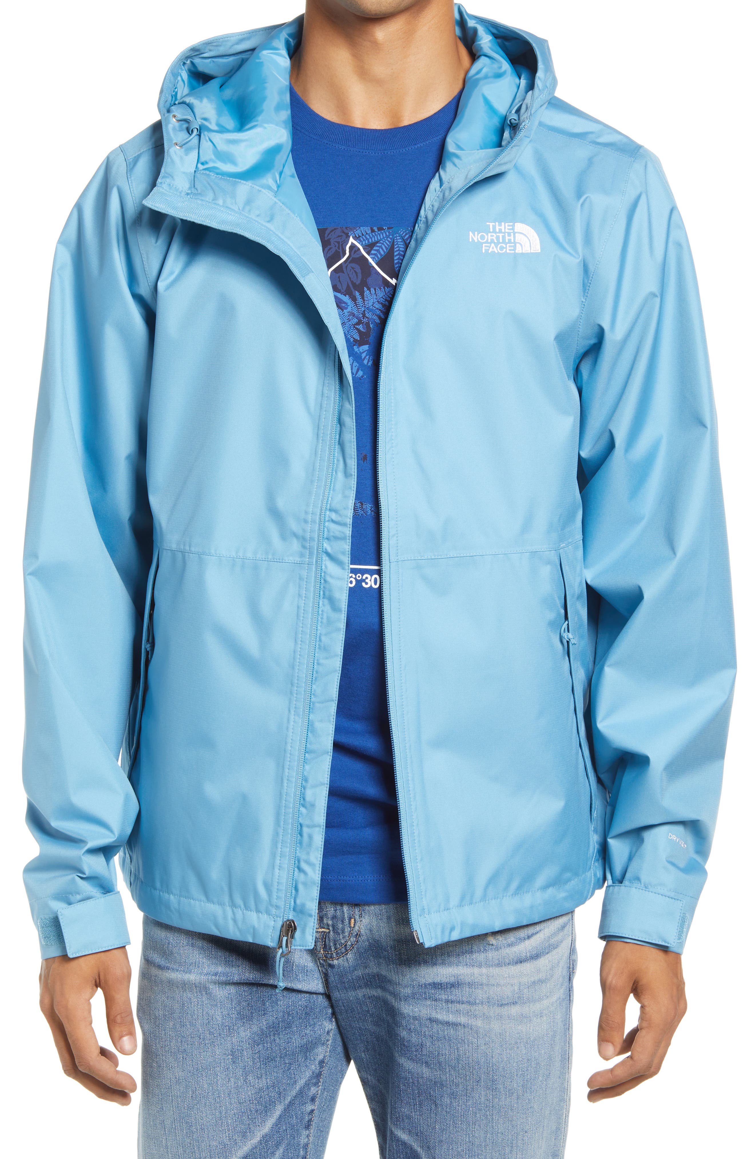 the north face men's millerton waterproof hooded jacket