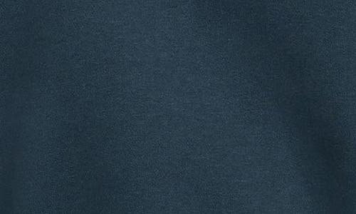 Nike Phoenix Oversize Logo Fleece Sweatshirt In Armory Navy/photon Dust