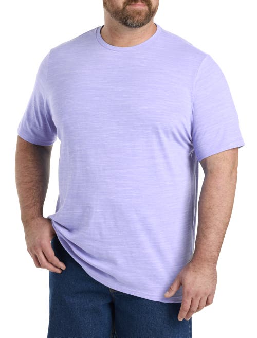 Harbor Bay Space-dyed T-shirt In Lavender Sd