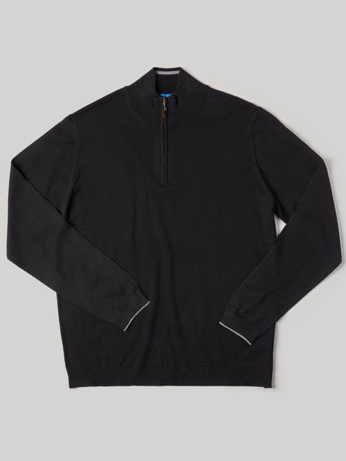 ROBERT TALBOTT ROBERT TALBOTT EASTWOOD QUARTER ZIP SWEATER 