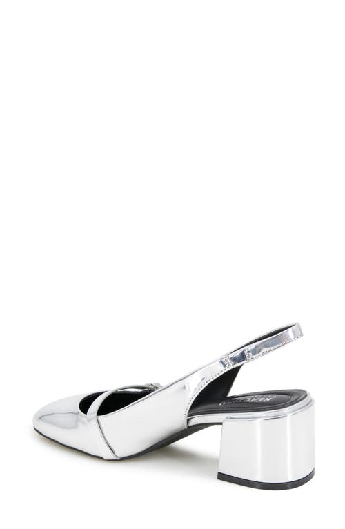Reaction Kenneth Cole Lindy Slingback Pump In Silver
