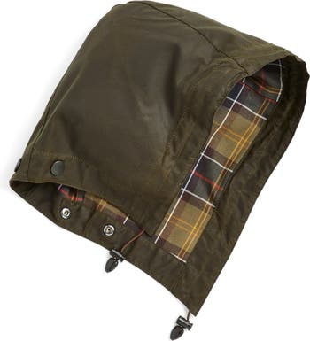 Barbour Waxed Cotton Hood | Nordstrom