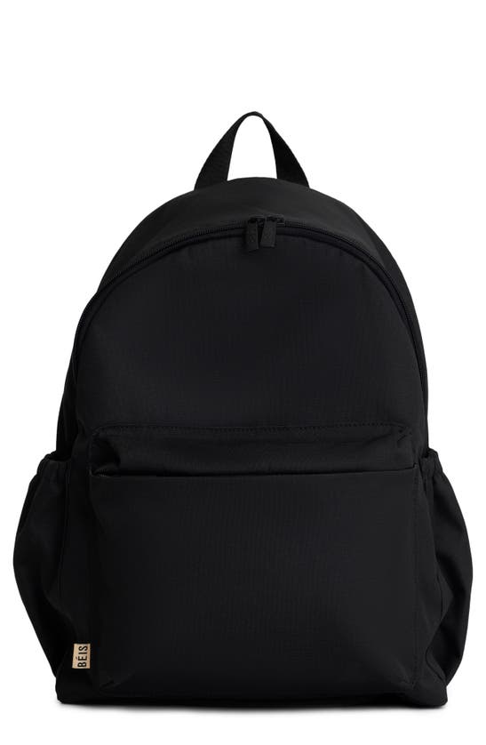 Beis The Béisic Backpack In Black ModeSens