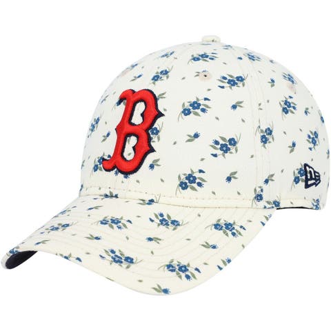 Women's Washington Nationals New Era Cream Chrome Bloom 9TWENTY