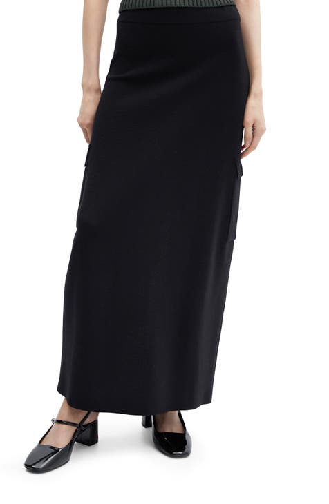 Black maxi skirt nordstrom sale