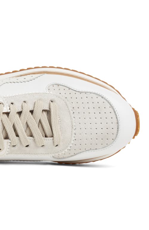 Shop The Office Of Angela Scott Remi Sneaker In Cream