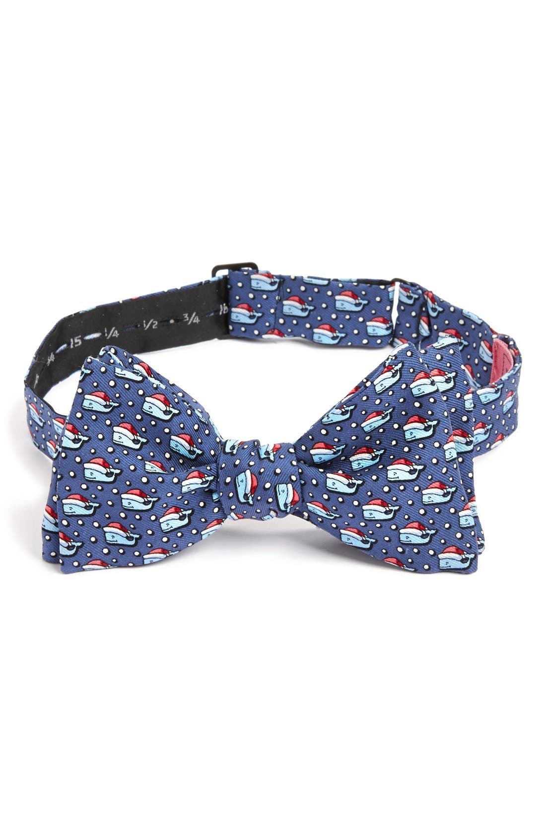Vineyard Vines 'Santa Whale' Silk Bow Tie Nordstrom