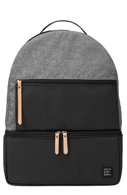 Petunia Pickle Bottom Axis Insulated Backpack in Graphite/Black