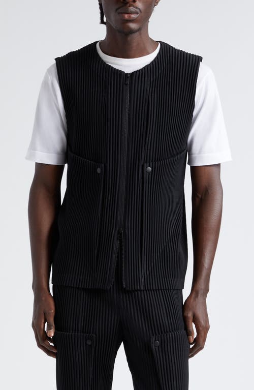 Homme Plissé Issey Miyake Unfold pleated vest | Smart Closet