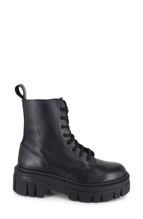 Ziginy Toniah Lug Sole Bootie In Black