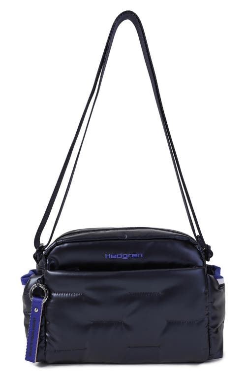 Hedgren Cozy Water Repellent Shoulder Bag In Peacoat Blue