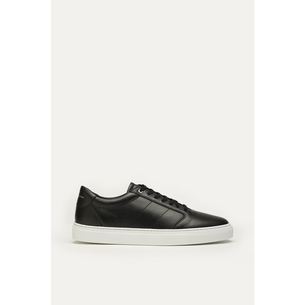 Want Les Essentiels De La Vie Want Les Essentiels Lennon 2.0 Smooth Leather Low Sneaker In Black
