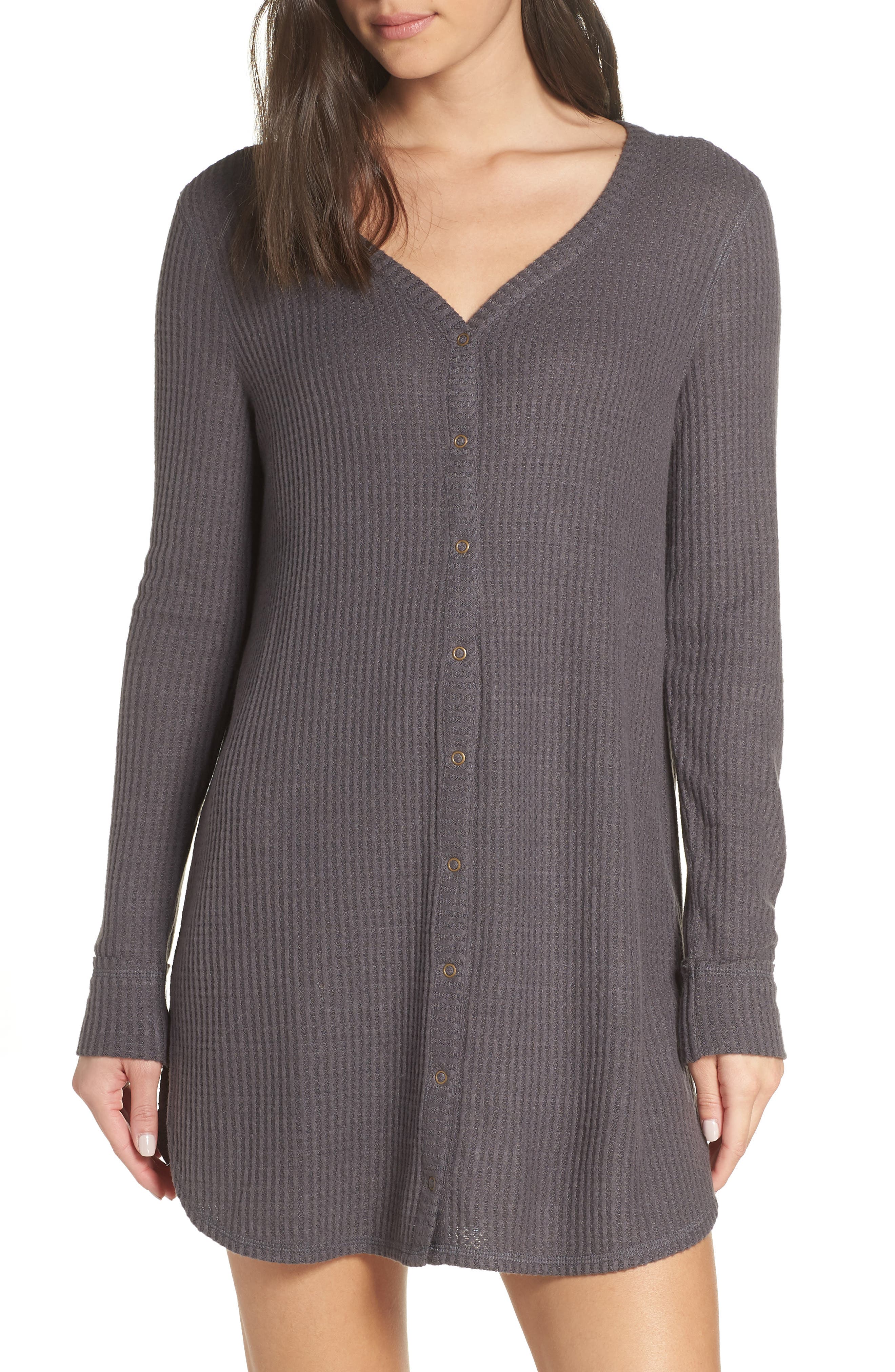 Make + Model Thermal Nightshirt Nordstrom