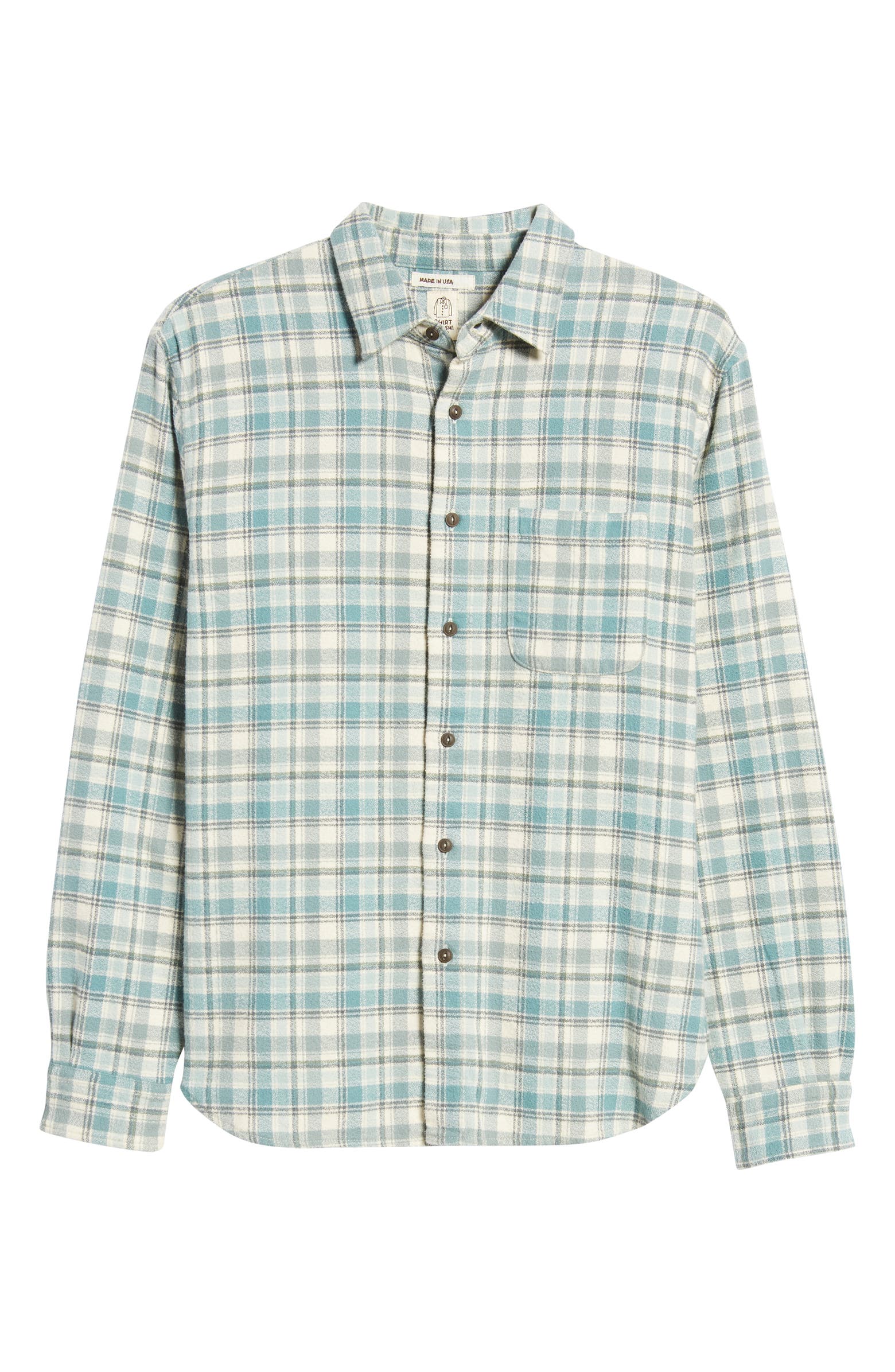 HIROSHI KATO The Ripper Plaid Cotton Flannel Button-Up Shirt | Nordstrom