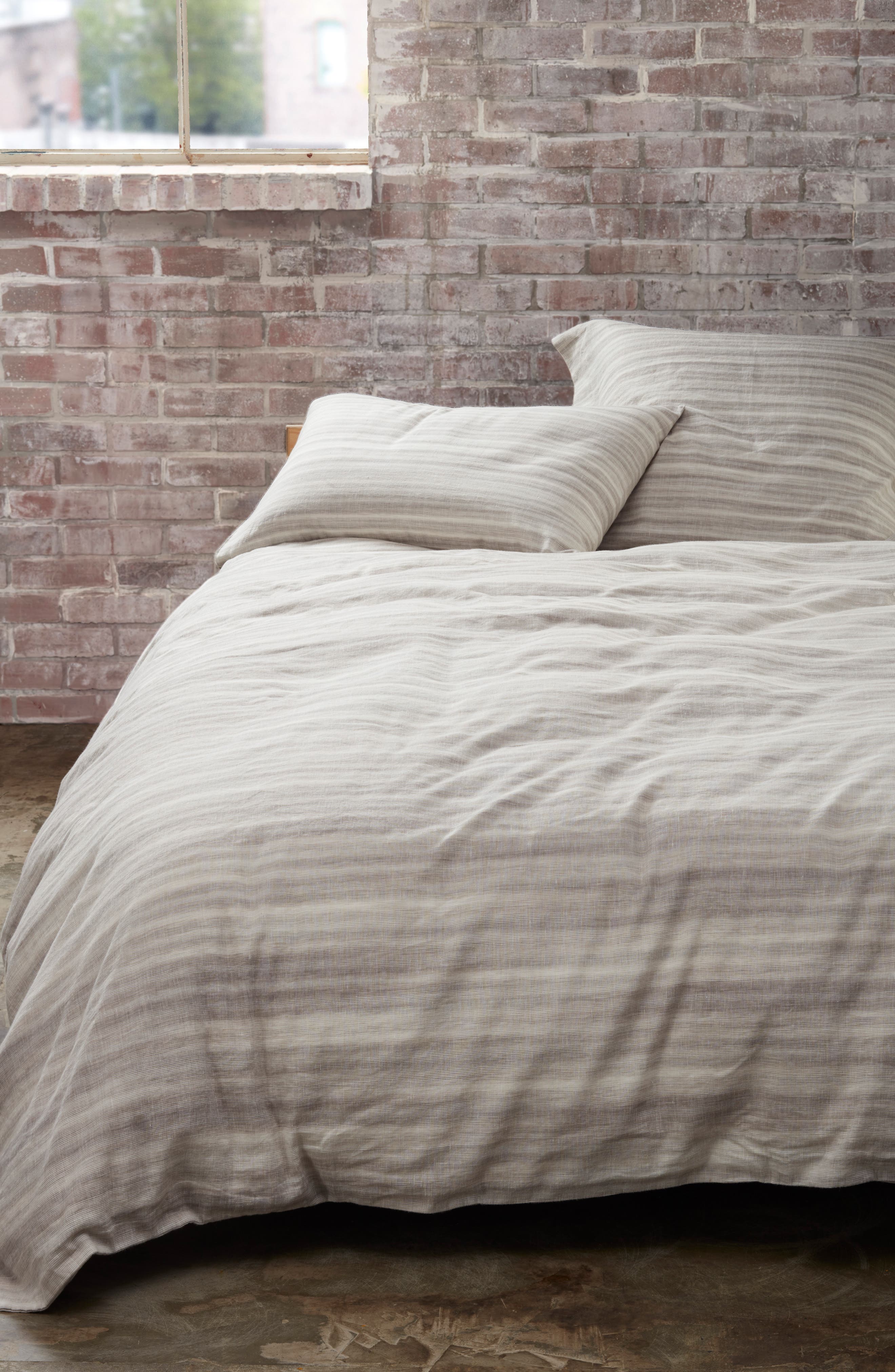 Treasure Bond Sandstone Stripe Duvet Cover Nordstrom