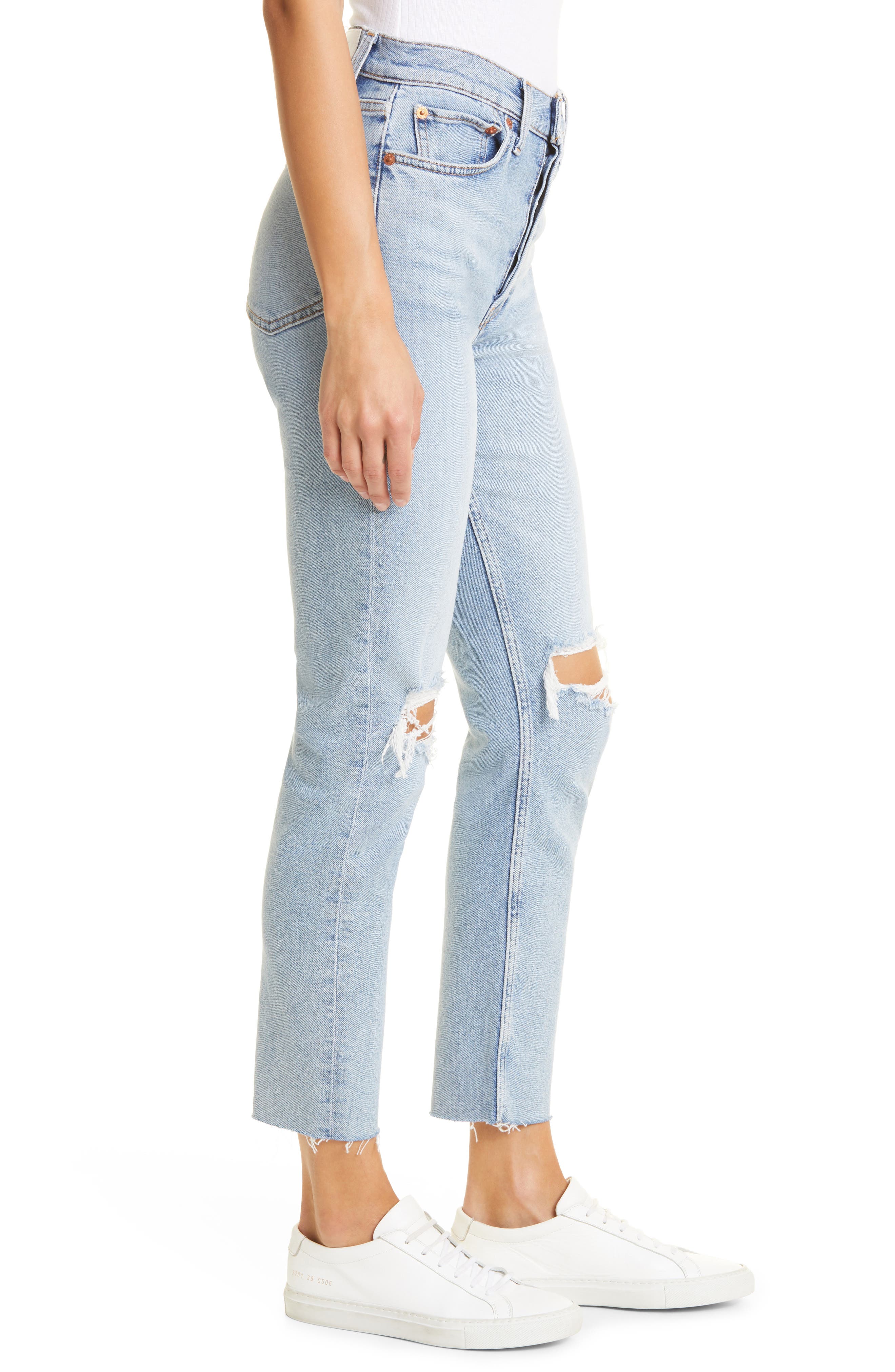 Re/Done Originals High Waist Crop Jeans 