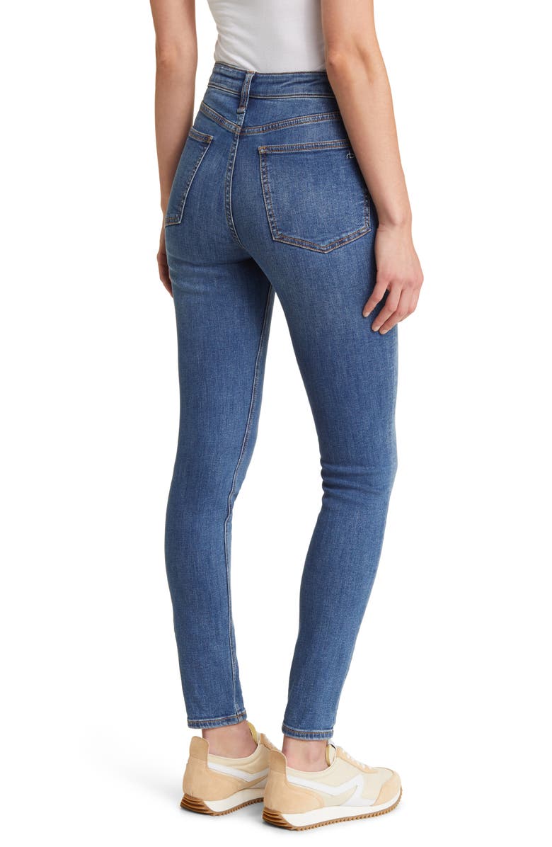 rag & bone Nina High Waist Ankle Skinny Jeans | Nordstrom