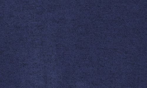 Nic + Zoe Vital Balloon Sleeve Recycled Cotton Blend Sweater In Dark Indigo