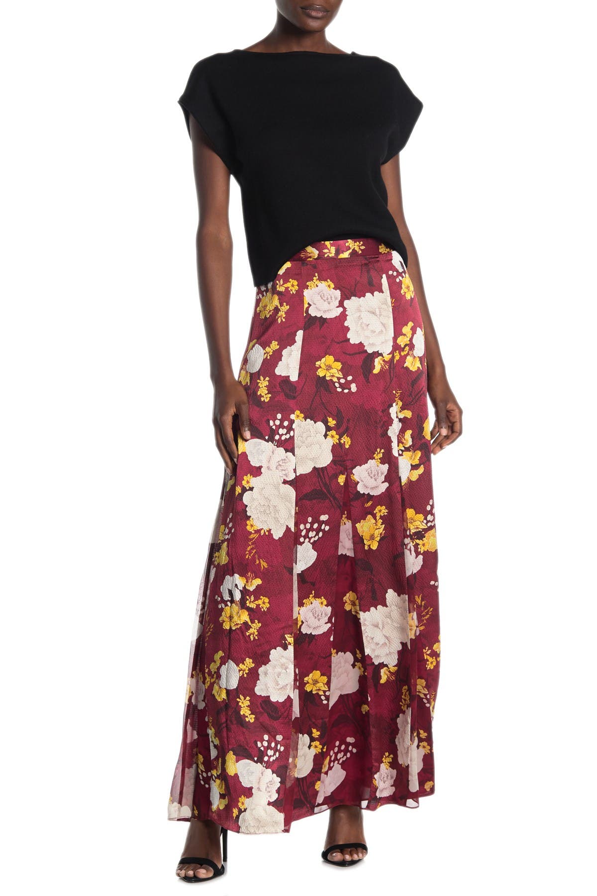 alice olivia maxi skirt