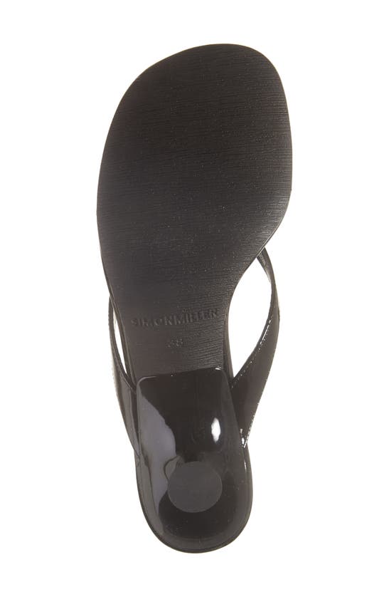 Shop Simon Miller Beep Slide Sandal In Black