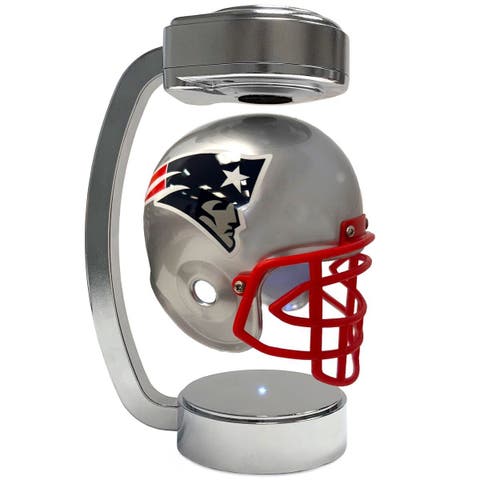 New England Patriots Chrome Base Mini Hover Helmet