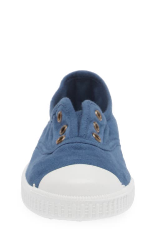 Mini Boden Kids' Laceless Sneaker In College Navy