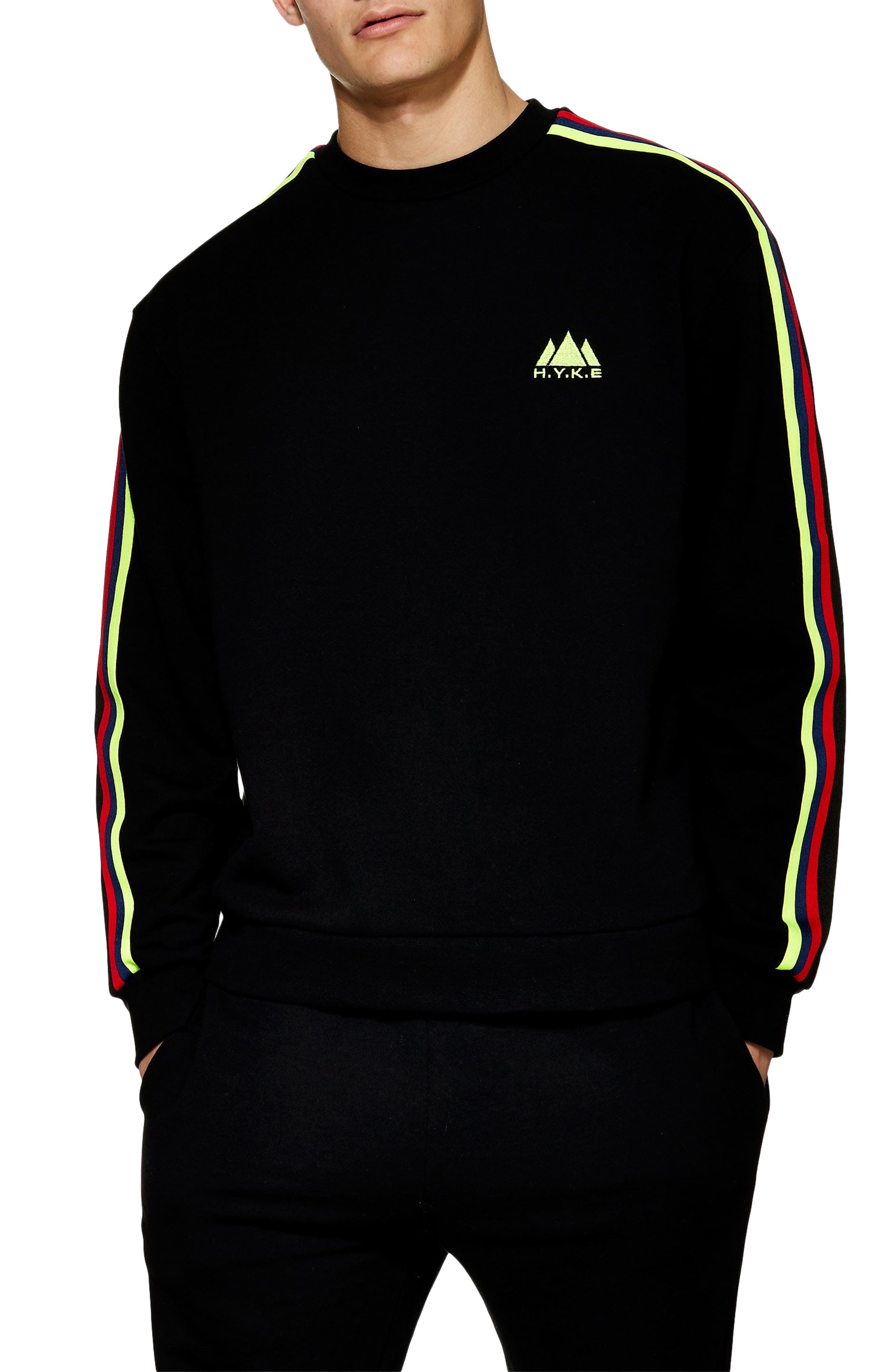 moncler tape crew neck sweatshirt