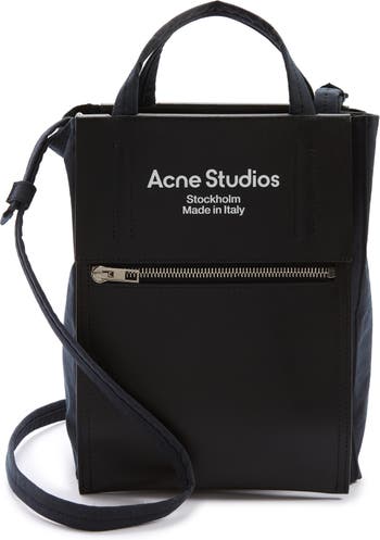 Acne Studios Nylon Messenger Bag Black