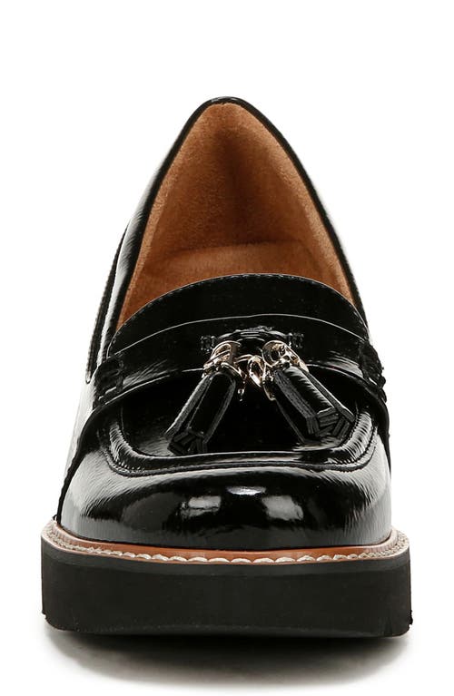 Naturalizer Committed Lug Sole Loafers In Black