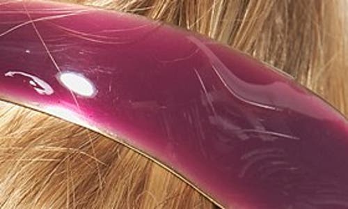 Shop Ficcare Maximas Silky Hair Clip In Silky Wine/gold