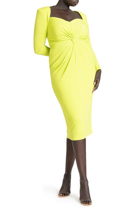 Eloquii yellow clearance dress