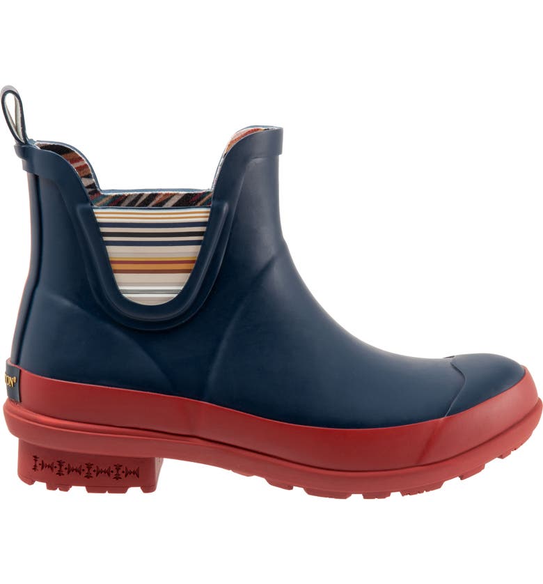 Pendleton Bridger Stripe Waterproof Chelsea Rain Boot (Women) | Nordstrom